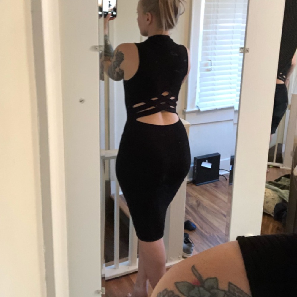 Cut out back LBD